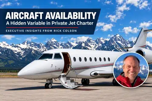 Denver private jet aircraft availability explained by Rick Colson